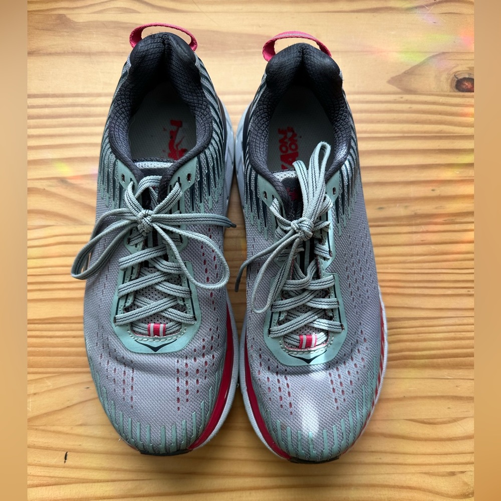 Hoka One One W Clifton 5 Running Shoes Size 7.5 - Picture 1 of 7